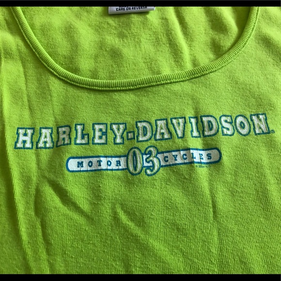 ✨✨ Harley Davidson Crop Tank Top ✨✨ - Picture 2 of 5